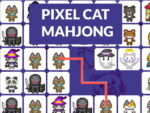 Piksel Kedi Mahjong'u