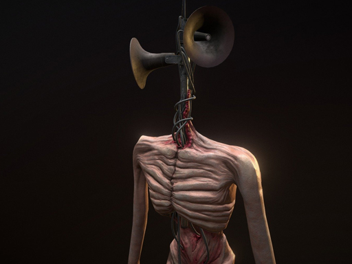 Resim Siren Kafası 3D Modeli