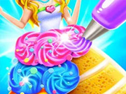 Resim Gökkuşağı Prenses Kek Makinesi